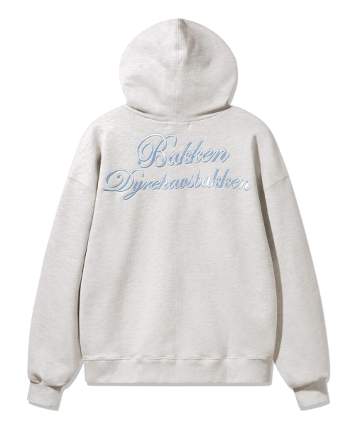 Худи Back Lettering BK6797_Oatmeal