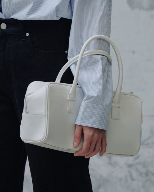 블루브릭(BLUEBRICK) Brick tote bag (ivory) - 사이즈 & 후기 | 무신사