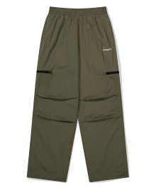 BASIC LOGO NYLON PANT KHAKI(MG2EFMSC01A)