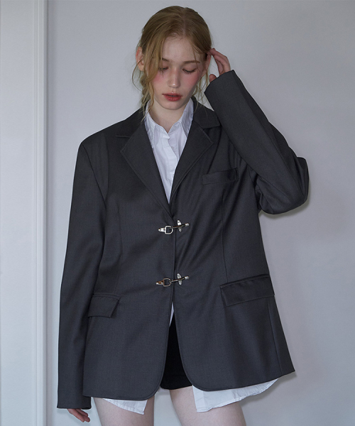 Rose Frantz ♥ Buckle Overfit Jacket/追跡付 Rose Frantz ♥ Buckle Overfit Jacket/追跡付 (Rose Frantz