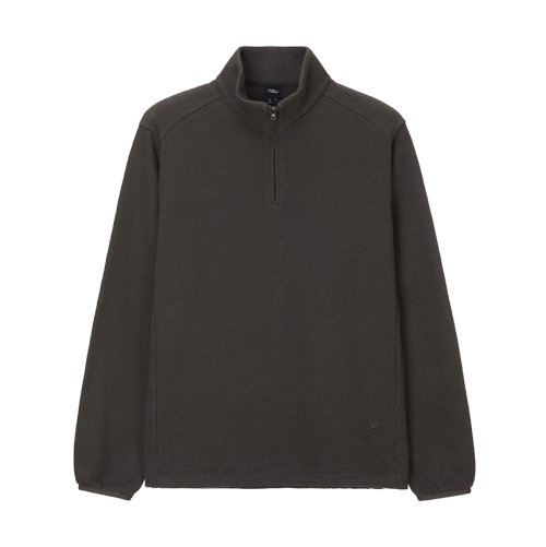 ли флисовый половинана молнии футболка Khaki