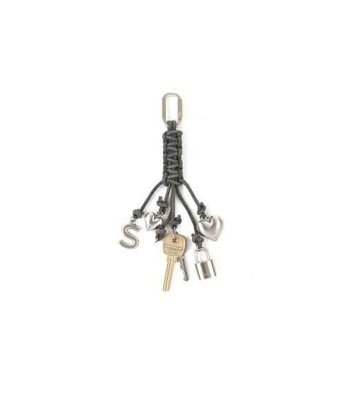 MUSINSA公式 | OSOI ROPE KEY RING [GREY]