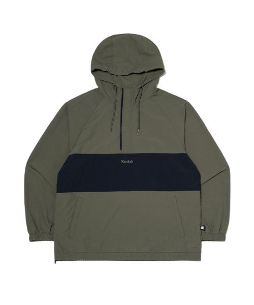 цвет логотип из анорак куртка KHAKI
