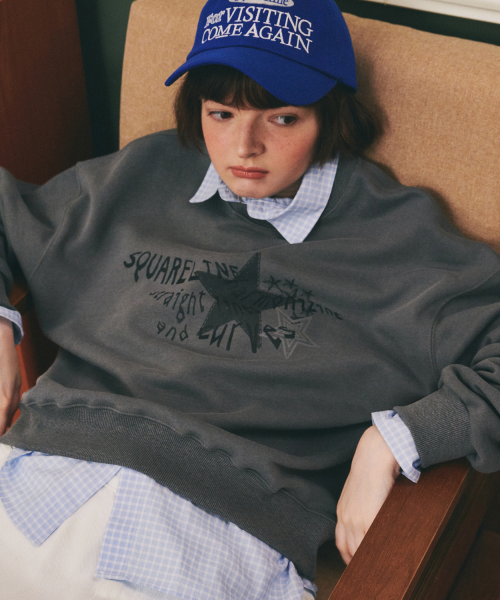 Letter Star Sweatshirts - 3color