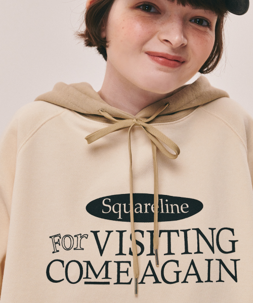 Visiting Come Again Raglan Hoodie - 3color