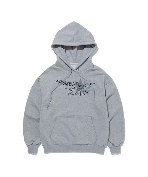 Letter Star Hoodie - 3color