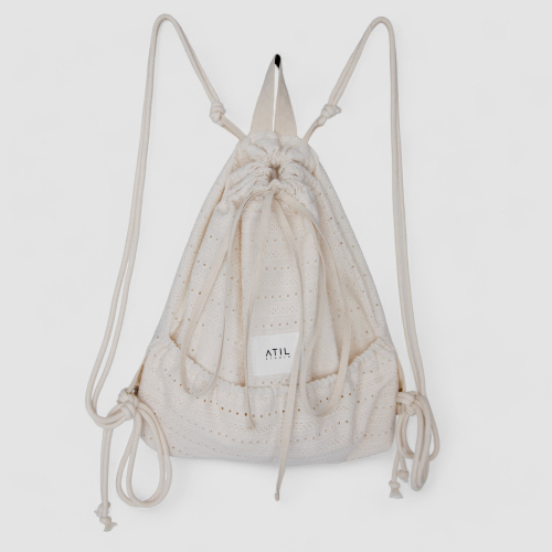 Light Daily String Backpack_ [Natural]