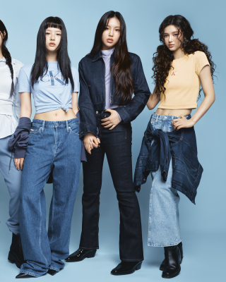 뉴진스와 함께한 CK의 모습은?