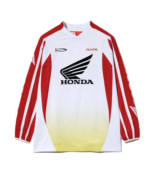 Motorcycle Piping Jersey Red