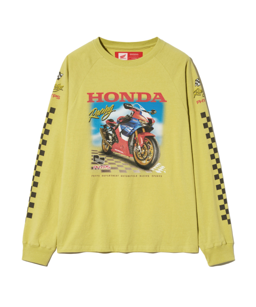 Racing Fire Blade Long Sleeve Lemon Yellow