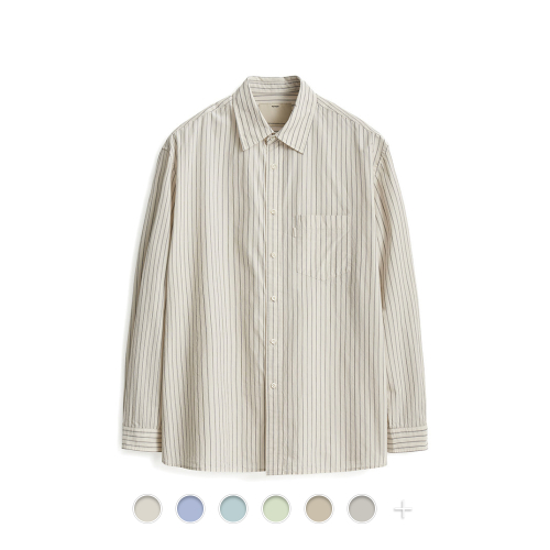 Comfort Shirt_Stripe - 11 Color