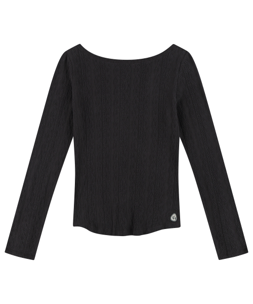 MUSINSA | COYSEIO 2WAY LONGSLEEVES CHARCOAL