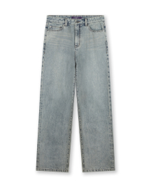 VINTAGE FADED SELVAGE JEANS ASH BLUE