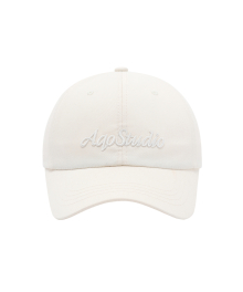 LOGO BALL CAP CREAM