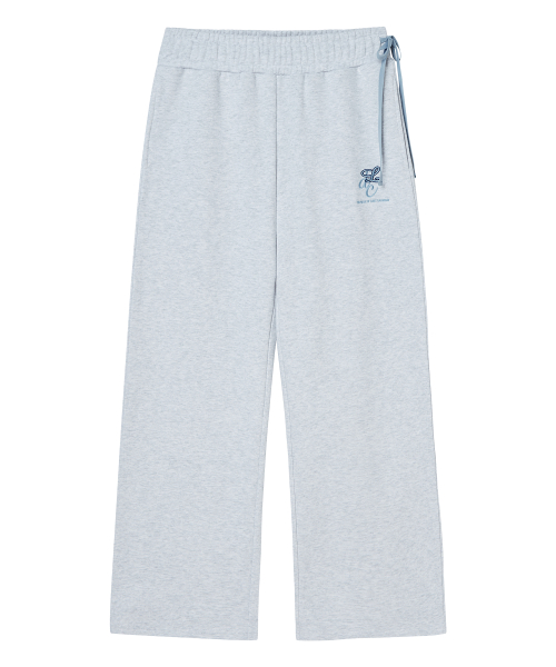 Широкие спортивные штаны [LIGHT GRAY]