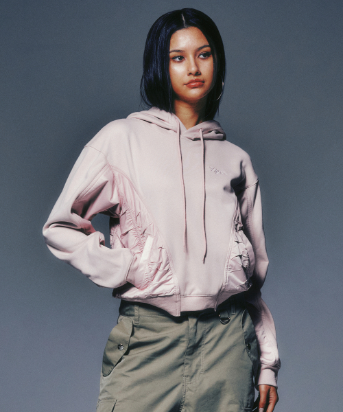SATIN WEAVE худи PINK