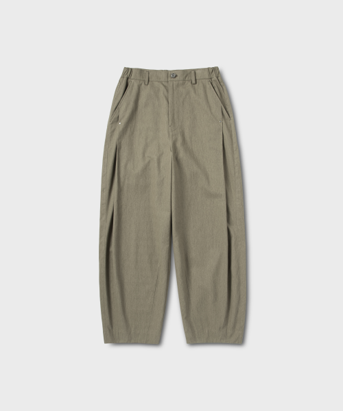 Плиссированные брюки BEIGE