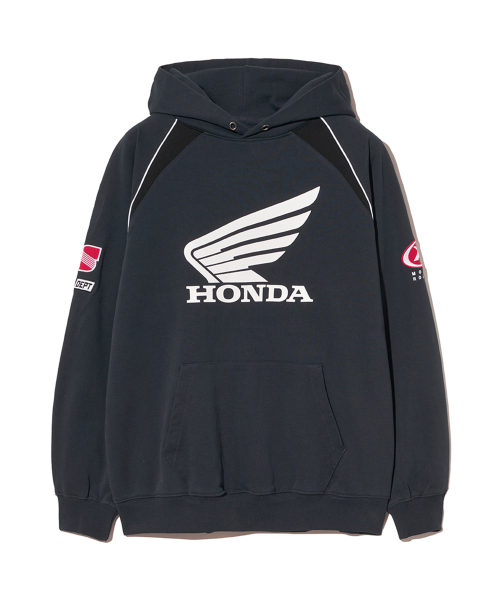 MUSINSA Honda Motorcycle Honda Motorcycle Hoodie Navy