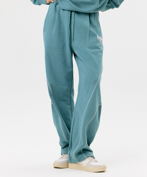 COVER STITCH SWEAT брюки [MINT]