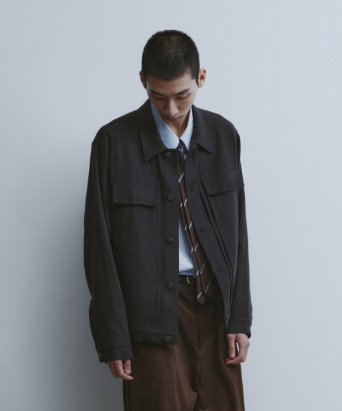 Trucker куртка - Charcoal Grey