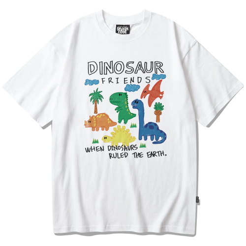 Футболка White - Crayon Dino Friends