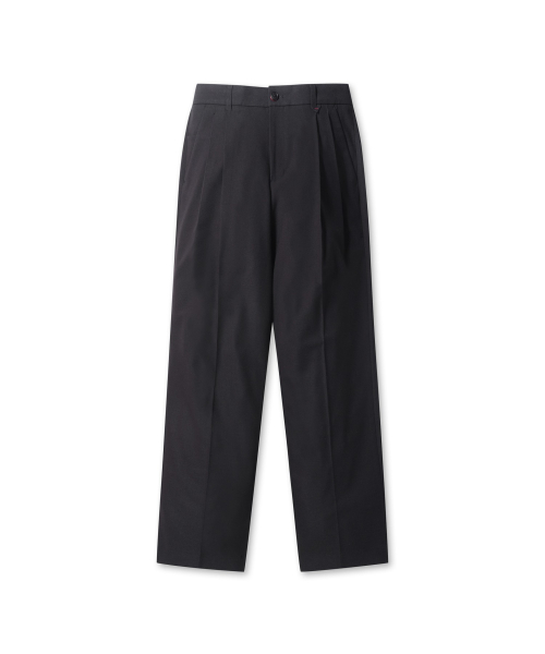 Широкие брюки со складками Two Tuck Wide Slacks BIPNX24911BKX