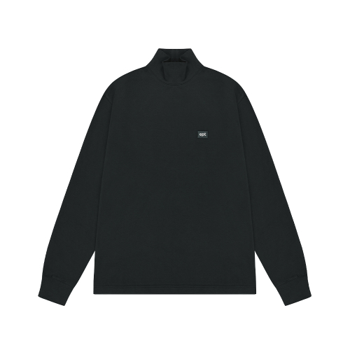 HALF NECK LONG SLEEVE (dark green)