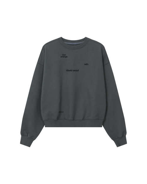 Von voyage sweat shirts угольный