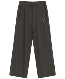 SYMBOL INCISION SWEATPANTS [CHARCOAL]