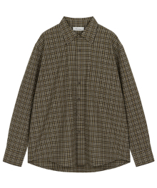 RELAXED SHIRT [BROWN]