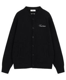 STADIUM CARDIGAN [BLACK]