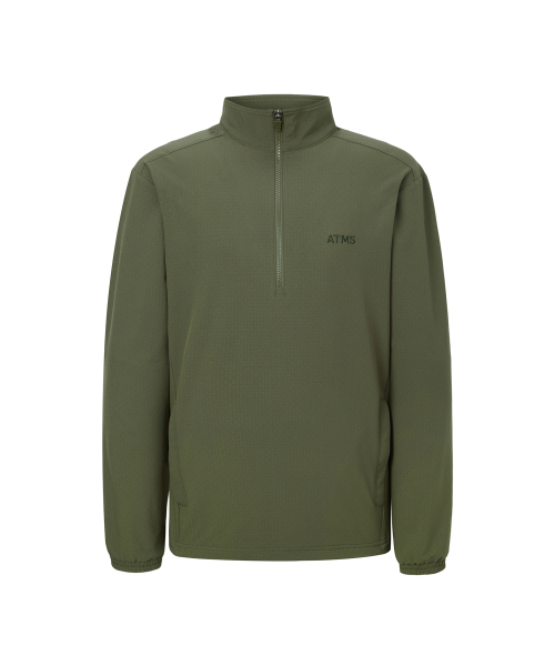 Мужской флис на молнии ATMS Storm - Khaki