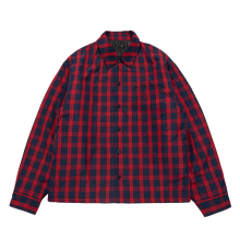 BASIC LOGO CHECK QUILTING COACH JACKET