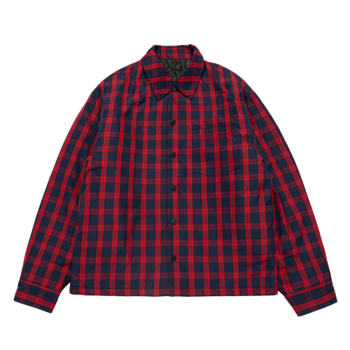 BASIC LOGO CHECK QUILTING COACH JACKET