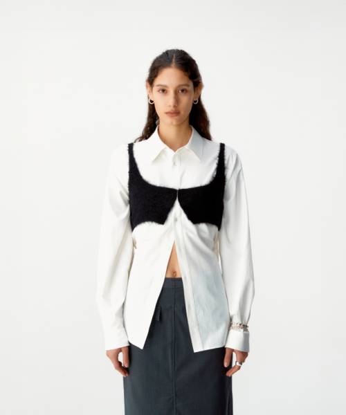 Многослойный спортивный топ (Black)