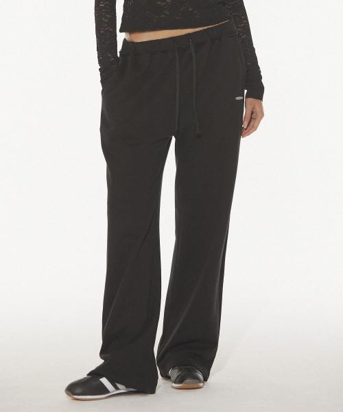 KALI LACE TRAINING PANTS - чёрный