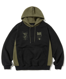 AGAINST HOODIE - BLACK