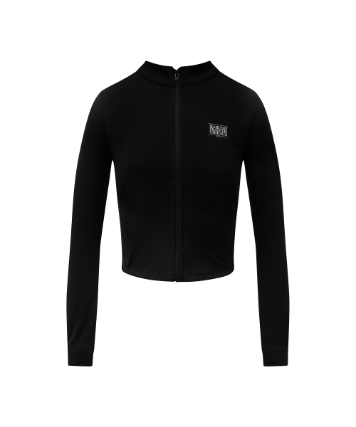 MOUVEMENT W SLIM ZIP-UP JACKET чёрный