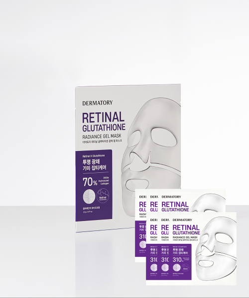 더마토리() [6pack] 레티날 글루타치온 광채 겔 마스크 상품 이미지
