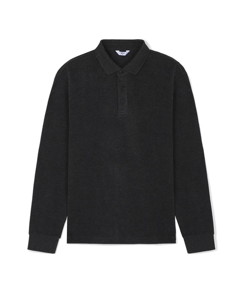Лонгслив из хлопка Thierry, Charcoal Grey