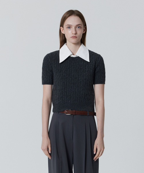 French Mock Shirts_White