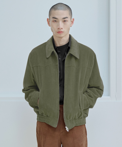 Вельветовая куртка в стиле вестерн Khaki