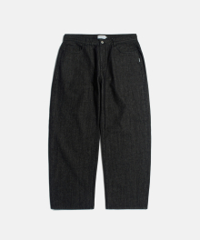 Cliff Relaxed Denim Pants Black