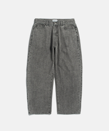 Cliff Relaxed Denim Pants Warm Grey