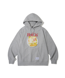 HUF SANDWICH HOODIE [MELANGE GRAY]