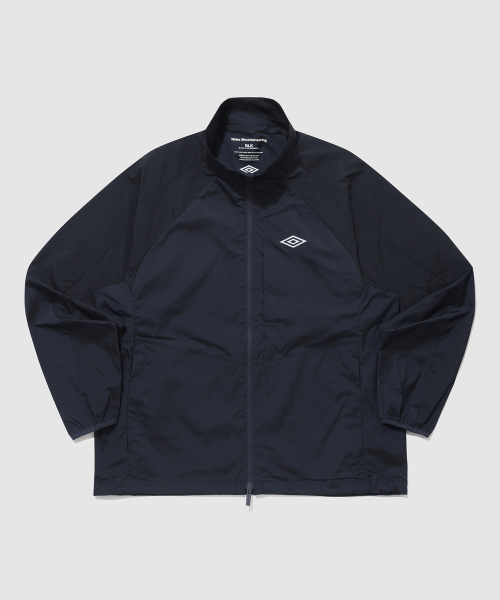 UMB X White Mountaineering тканая трек-куртка — Navy (UP311CJK88)