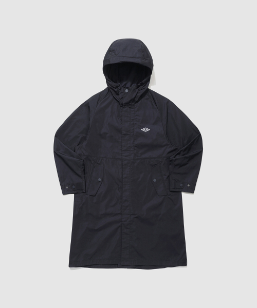 [UMB X White Mountaineering] Тканое пальто Navy (UP311CJK89)