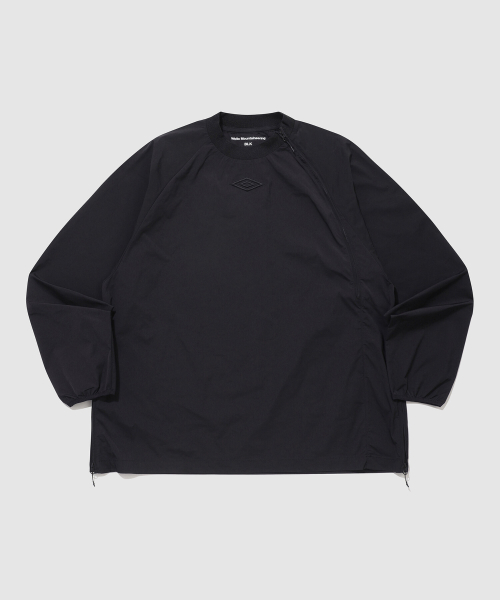 Пуловер UMB X White Mountaineering Woven Zipper Black (UP311CWT88)