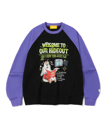 Hideout Sweatshirt(PURPLE)