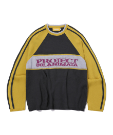 Project 001 Sweater(MUSTARD)